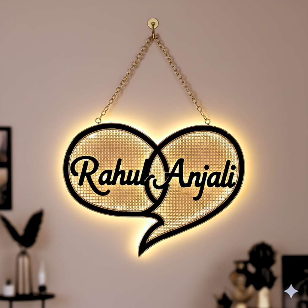 Artisanal Cane Nameplate